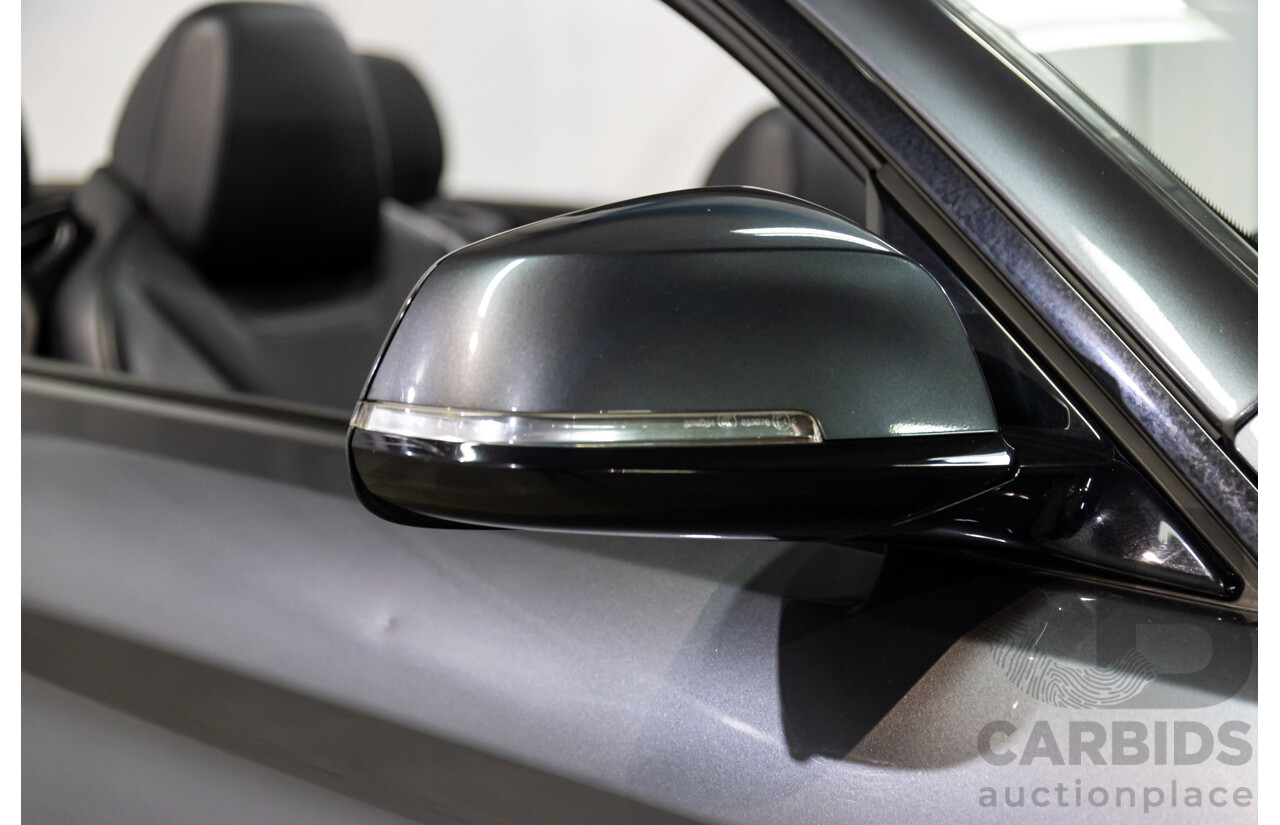 09/2015 BMW 420i M Sport (RWD) F33 MY15 2d Convertible Mineral Grey Metallic Turbo 2.0L