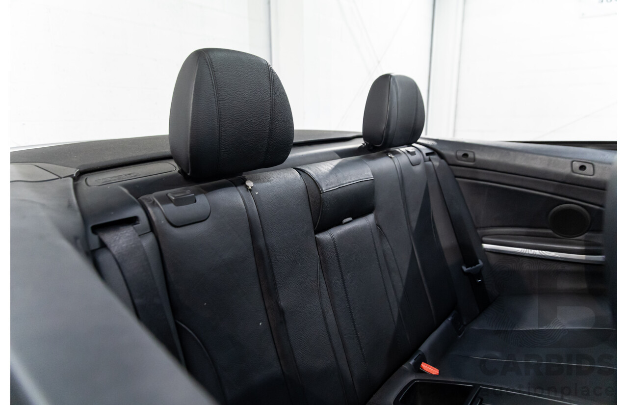 09/2015 BMW 420i M Sport (RWD) F33 MY15 2d Convertible Mineral Grey Metallic Turbo 2.0L