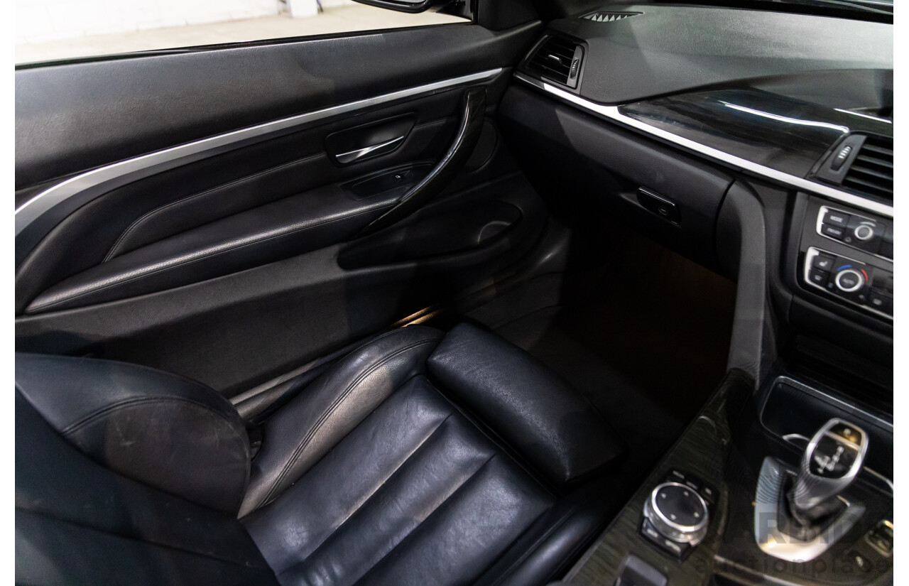 09/2015 BMW 420i M Sport (RWD) F33 MY15 2d Convertible Mineral Grey Metallic Turbo 2.0L