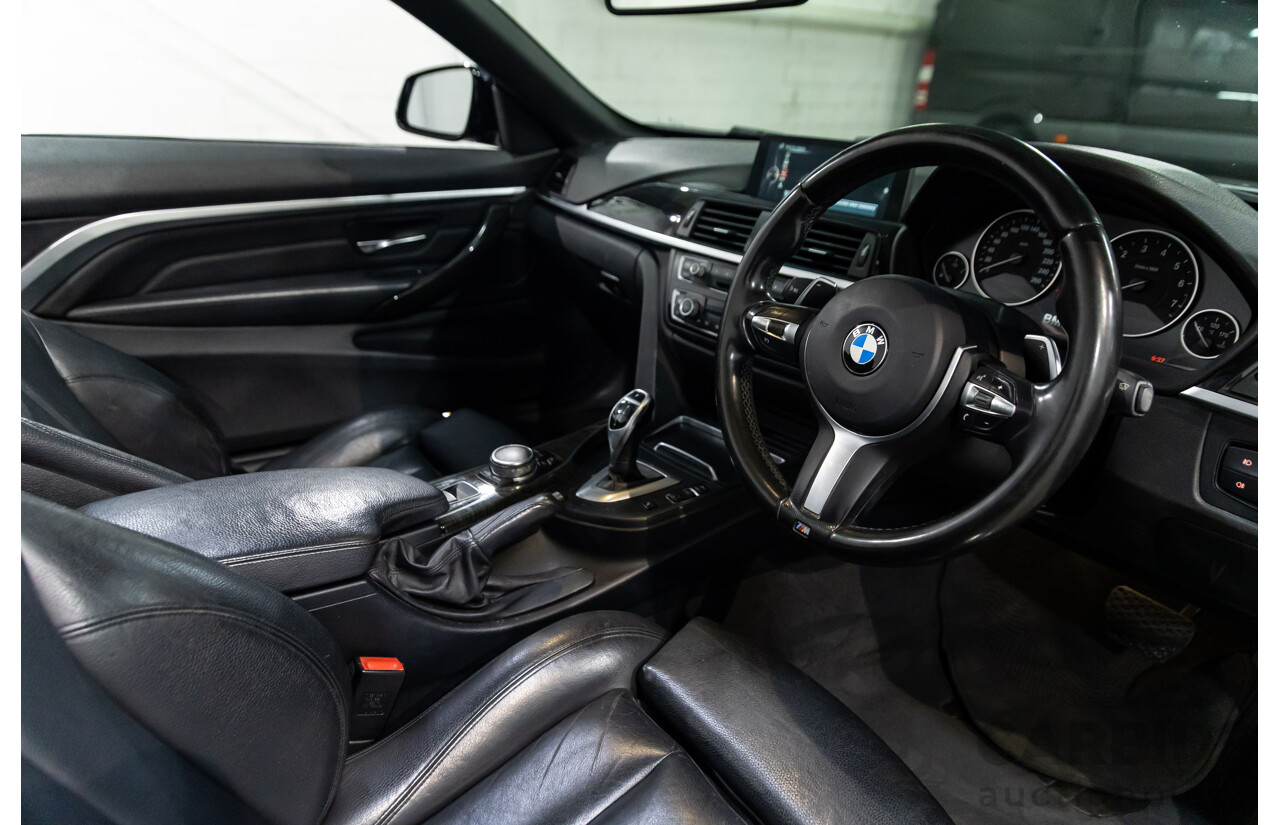 09/2015 BMW 420i M Sport (RWD) F33 MY15 2d Convertible Mineral Grey Metallic Turbo 2.0L