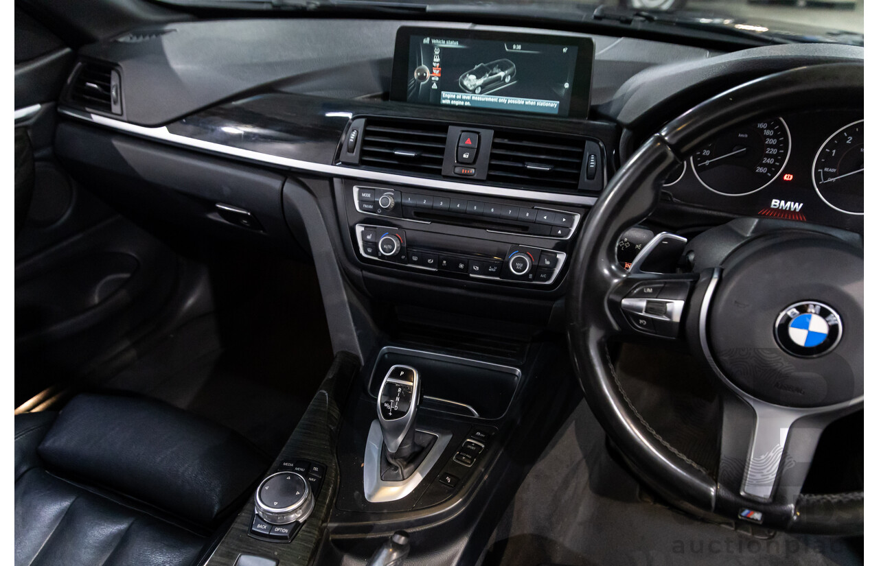 09/2015 BMW 420i M Sport (RWD) F33 MY15 2d Convertible Mineral Grey Metallic Turbo 2.0L