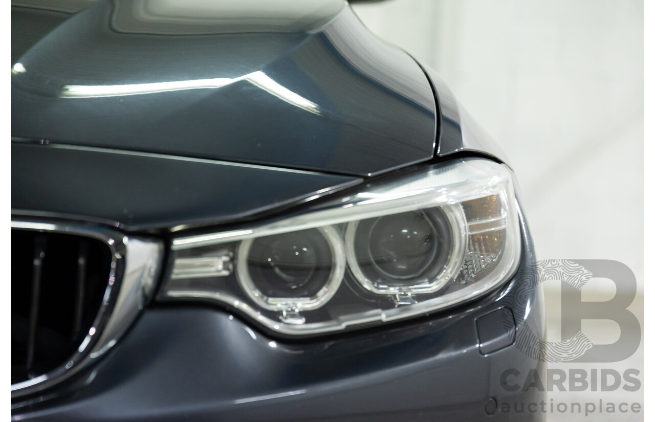 09/2015 BMW 420i M Sport (RWD) F33 MY15 2d Convertible Mineral Grey Metallic Turbo 2.0L