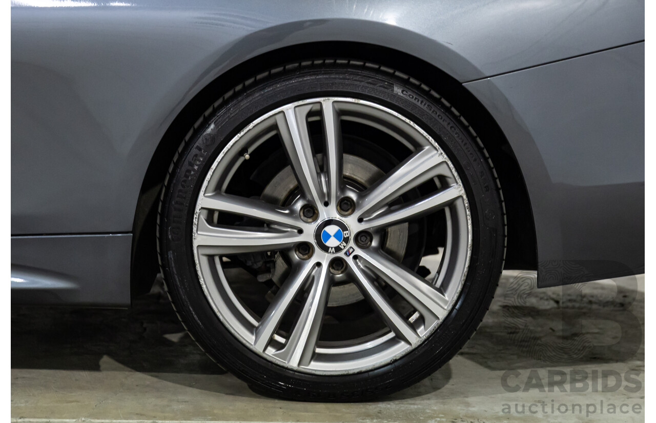 09/2015 BMW 420i M Sport (RWD) F33 MY15 2d Convertible Mineral Grey Metallic Turbo 2.0L