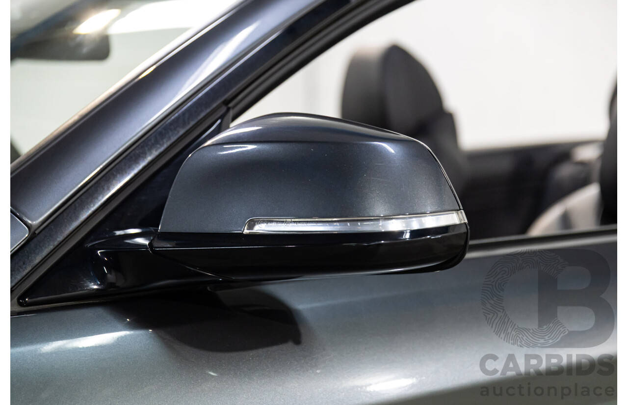 09/2015 BMW 420i M Sport (RWD) F33 MY15 2d Convertible Mineral Grey Metallic Turbo 2.0L