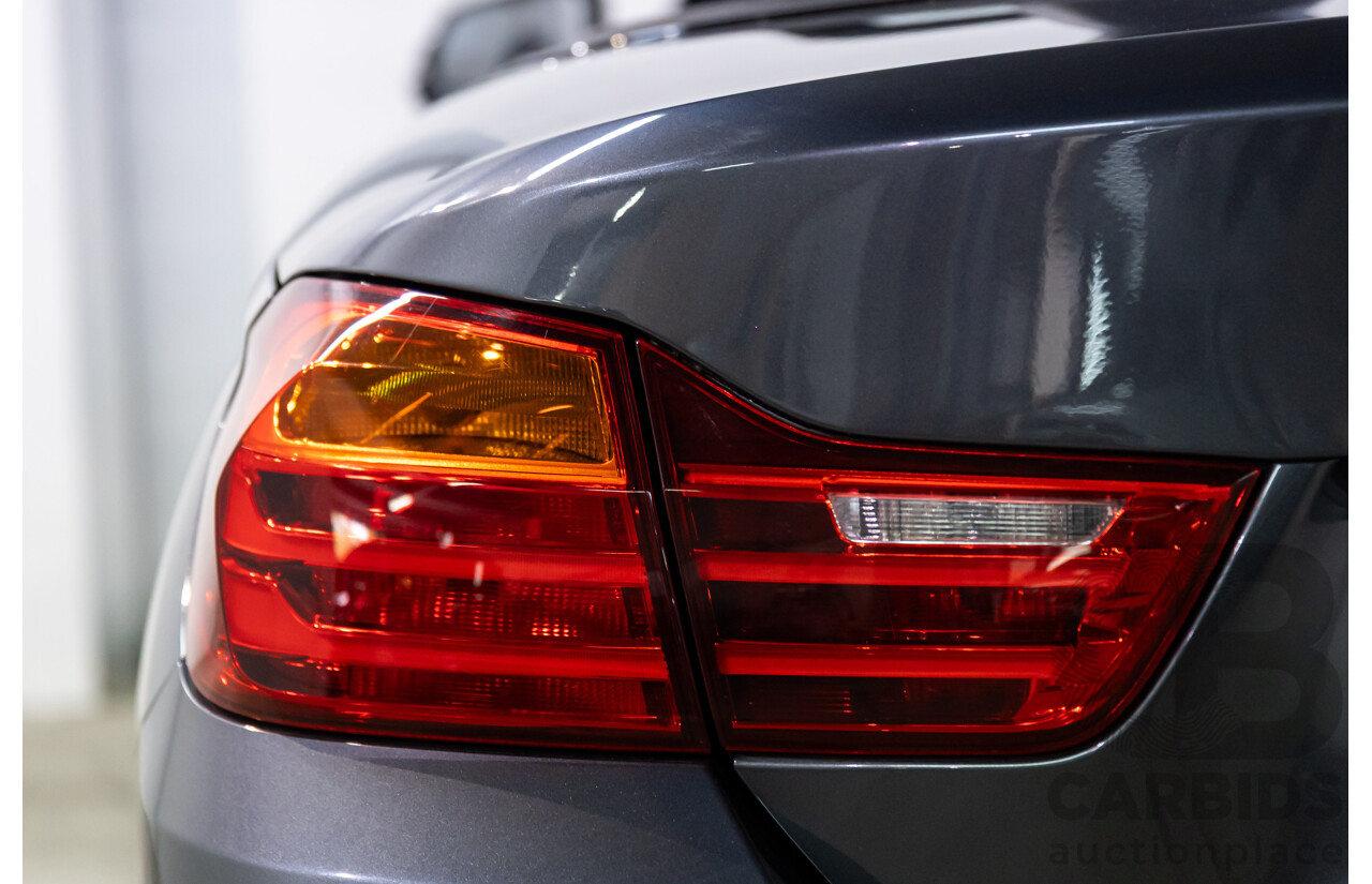 09/2015 BMW 420i M Sport (RWD) F33 MY15 2d Convertible Mineral Grey Metallic Turbo 2.0L