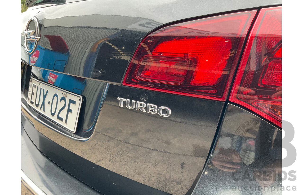 8/2012 Opel Astra 1.6 Select Sports Tourer PJ 4d Wagon Carbon Flash Metallic Turbo 1.6L