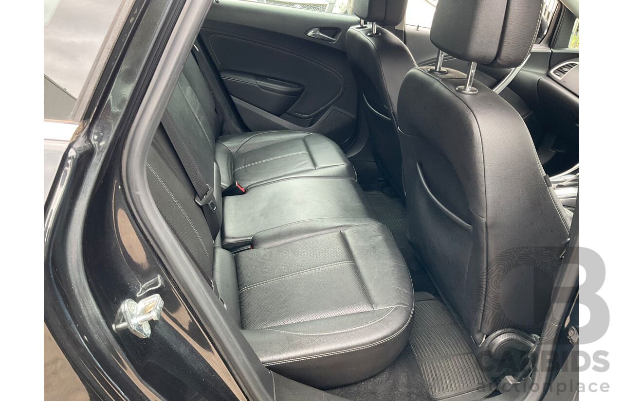 8/2012 Opel Astra 1.6 Select Sports Tourer PJ 4d Wagon Carbon Flash Metallic Turbo 1.6L