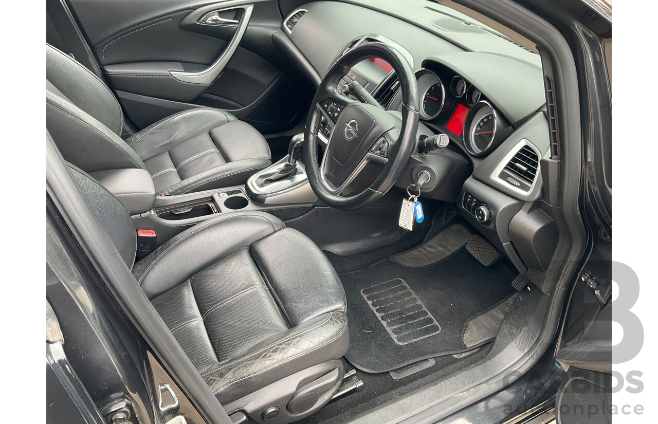 8/2012 Opel Astra 1.6 Select Sports Tourer PJ 4d Wagon Carbon Flash Metallic Turbo 1.6L