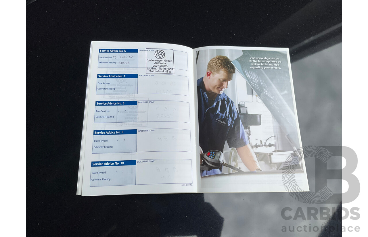 1/2012 Volkswagen Golf 118 TSI Comfortline 1K MY12 5d Hatchback Deep Black Pearl Twincharged 1.4L