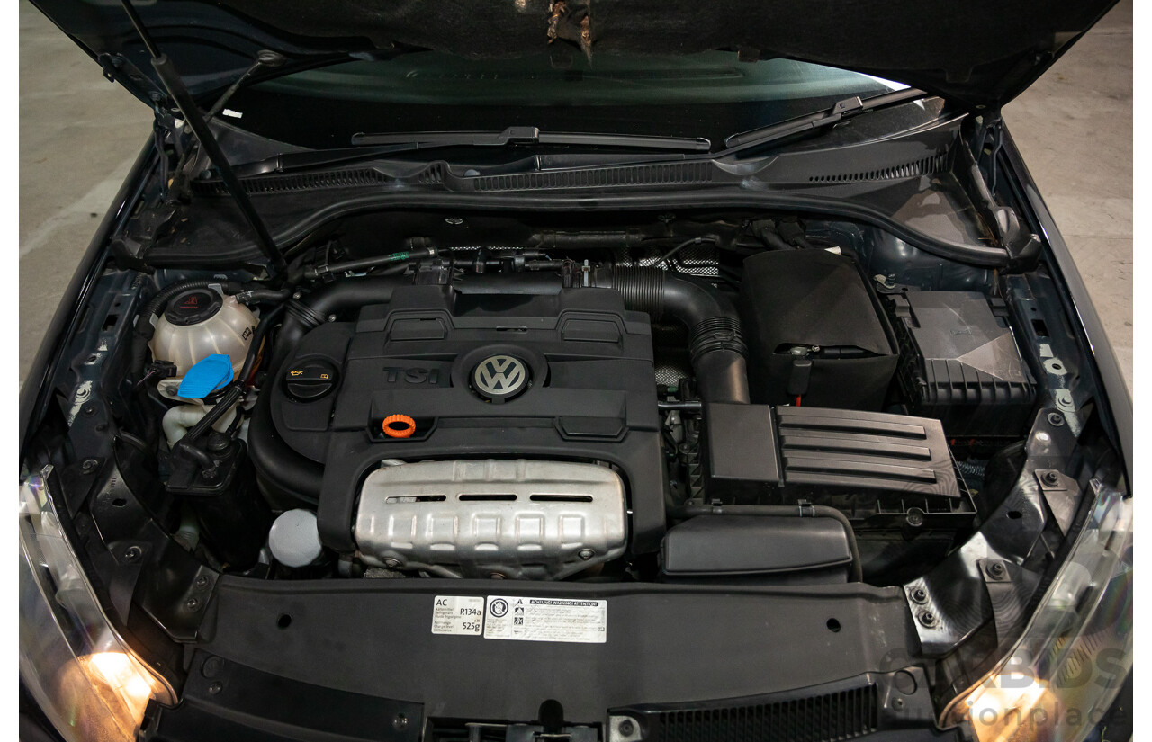 1/2012 Volkswagen Golf 118 TSI Comfortline 1K MY12 5d Hatchback Deep Black Pearl Twincharged 1.4L