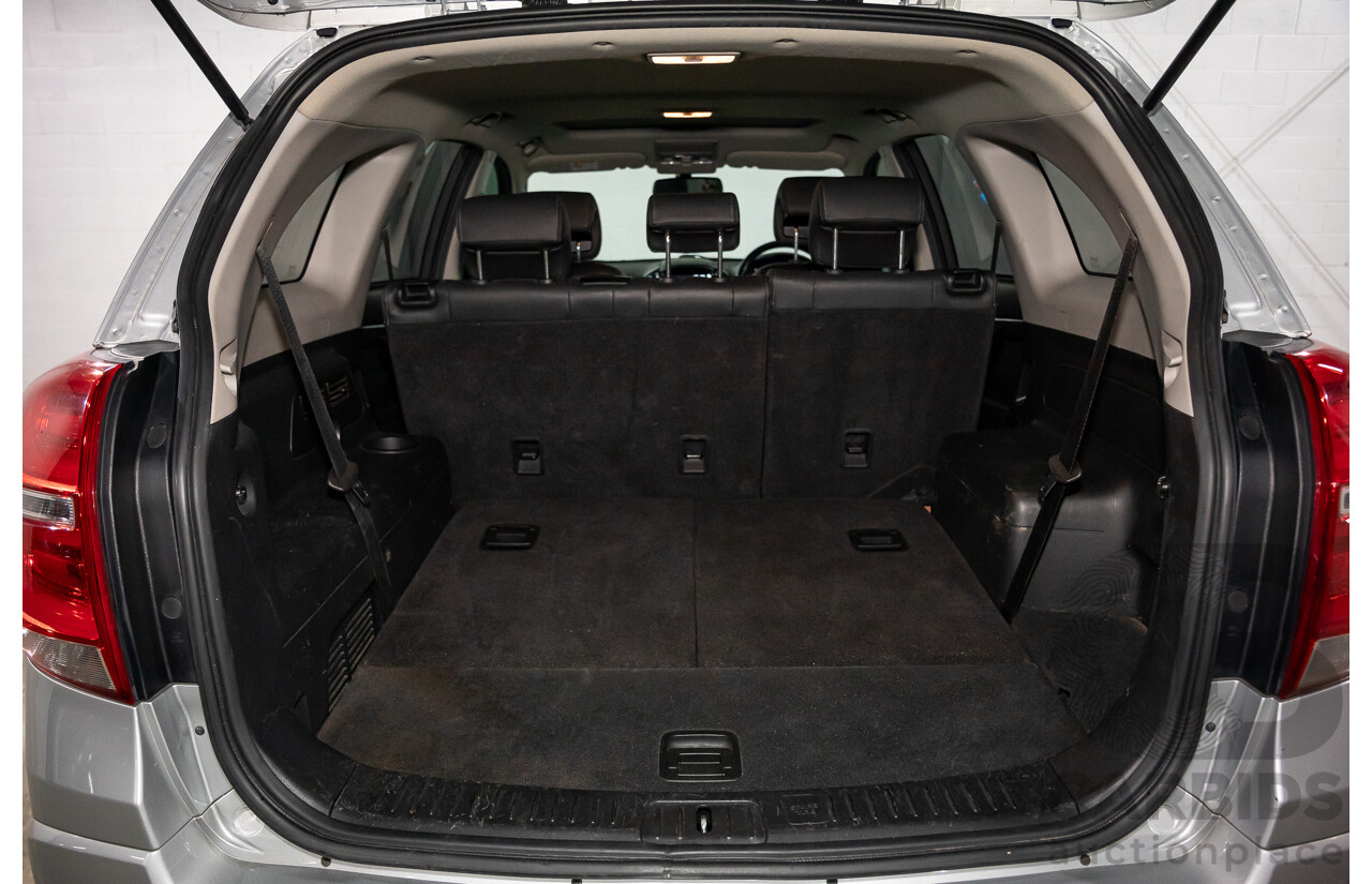 09/2017 Holden Captiva 7 LTZ (AWD) AWD CG MY18 4D Wagon Nitrate Silver Metallic Turbo Diesel 2.2L - 7 Seater