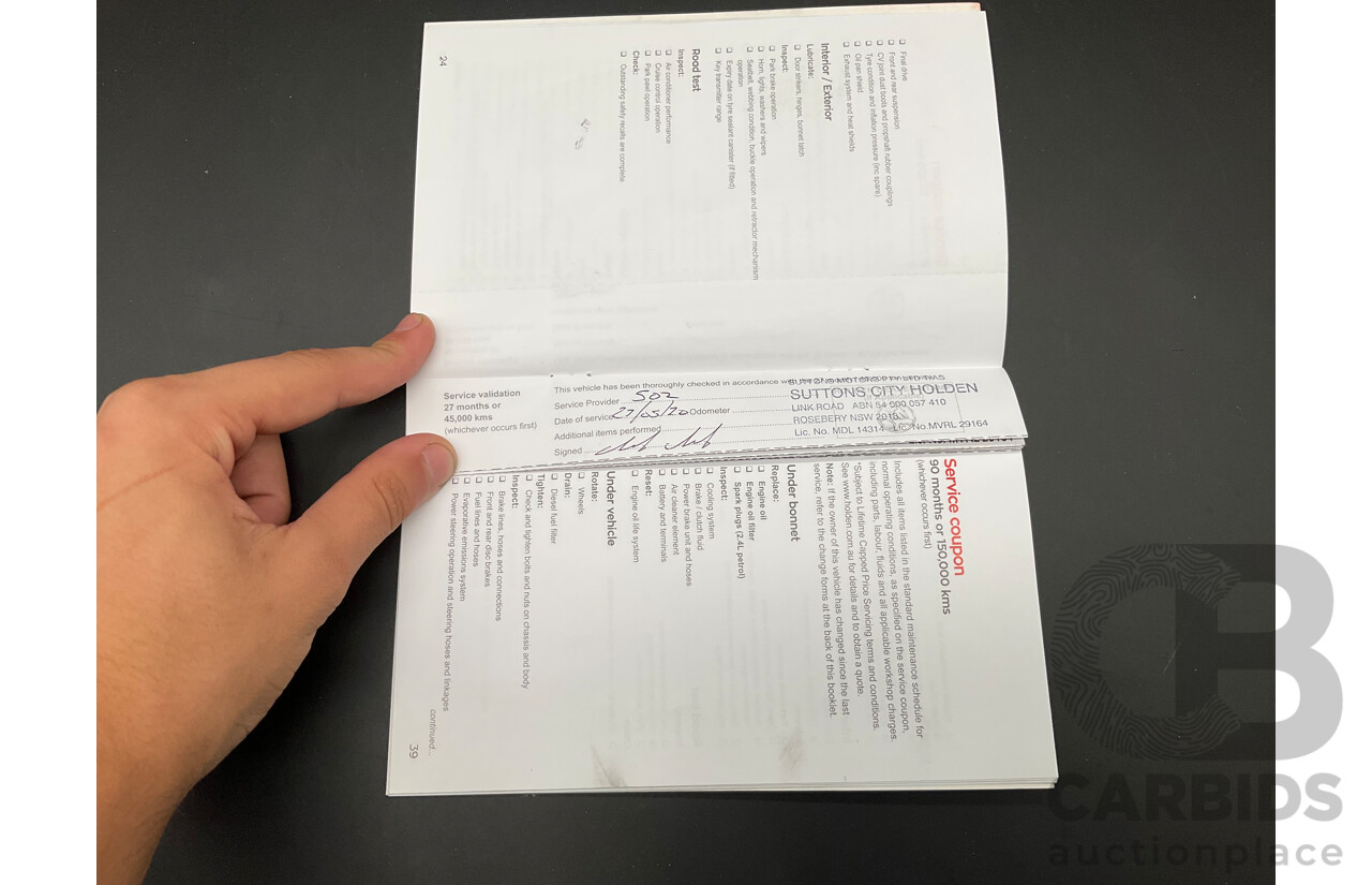 09/2017 Holden Captiva 7 LTZ (AWD) AWD CG MY18 4D Wagon Nitrate Silver Metallic Turbo Diesel 2.2L - 7 Seater