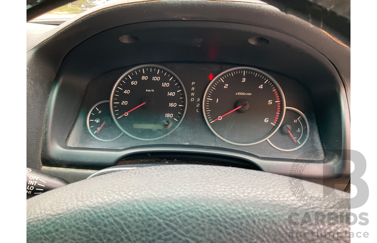 9/2003 Toyota Landcruiser Prado GXL (4x4) KZJ120R 4d Wagon Artic White Turbo Diesel 3.0L