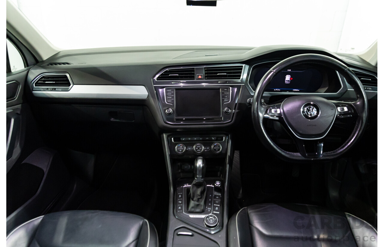 04/2017 Volkswagen Tiguan 132 TSI Comfortline (AWD) 5NA 4d Wagon Pure White Turbo 2.0L