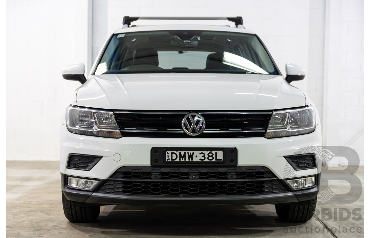 04/2017 Volkswagen Tiguan 132 TSI Comfortline (AWD) 5NA 4d Wagon Pure White Turbo 2.0L