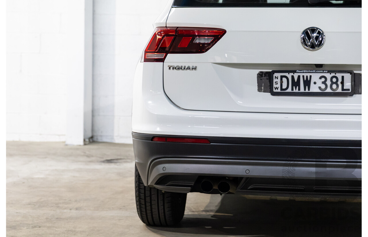 04/2017 Volkswagen Tiguan 132 TSI Comfortline (AWD) 5NA 4d Wagon Pure White Turbo 2.0L