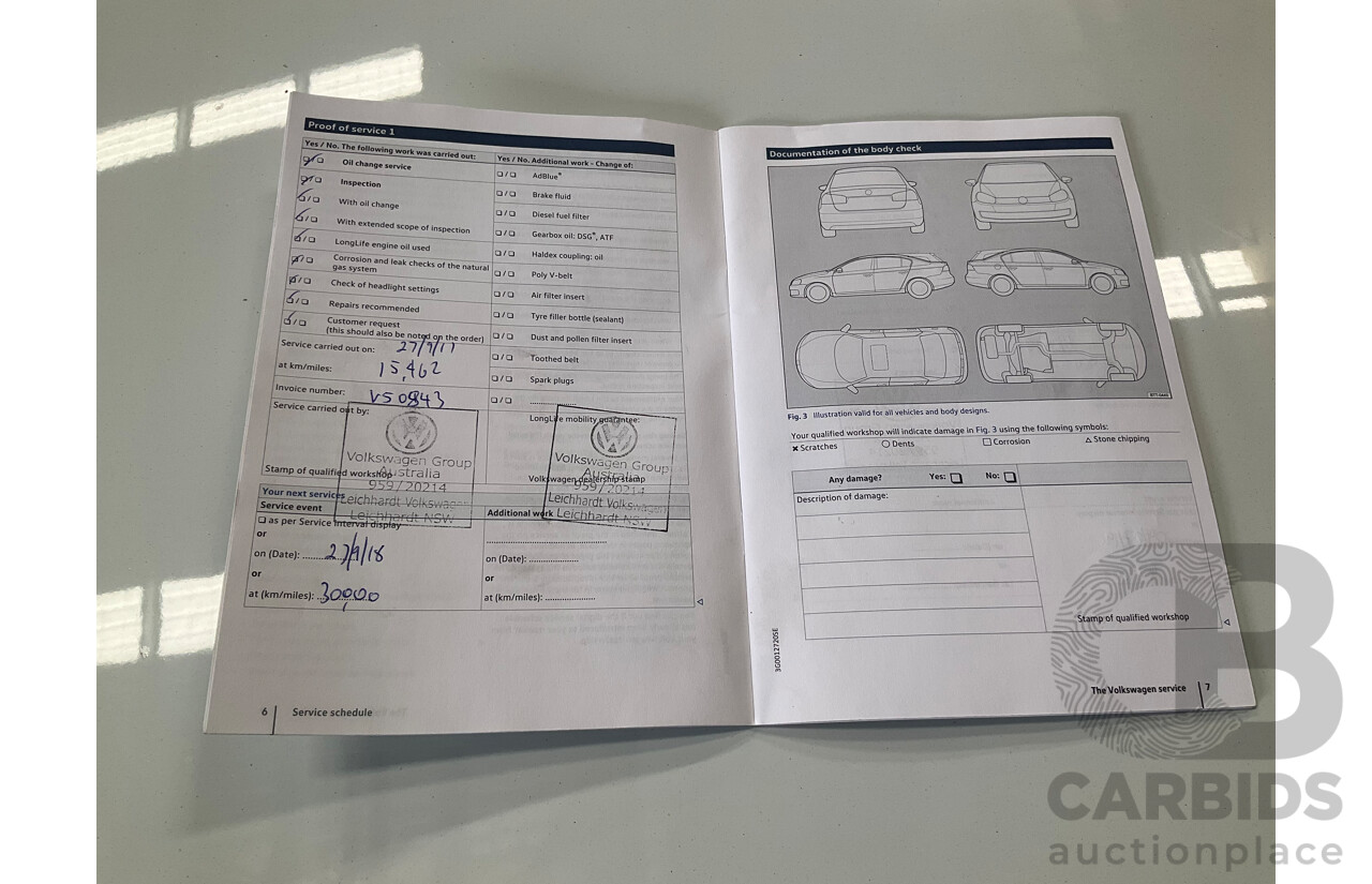 04/2017 Volkswagen Tiguan 132 TSI Comfortline (AWD) 5NA 4d Wagon Pure White Turbo 2.0L