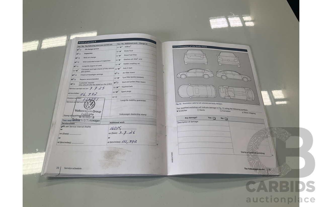 04/2017 Volkswagen Tiguan 132 TSI Comfortline (AWD) 5NA 4d Wagon Pure White Turbo 2.0L