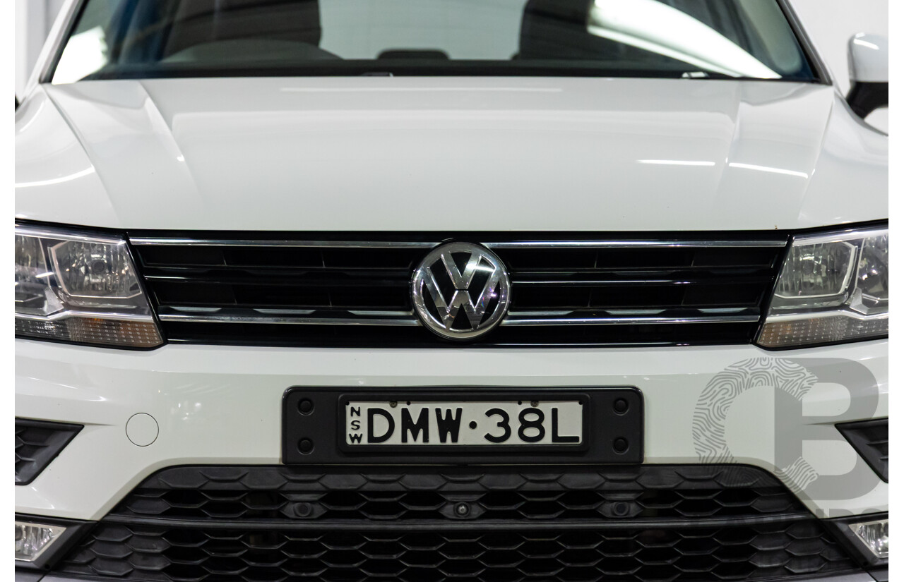 04/2017 Volkswagen Tiguan 132 TSI Comfortline (AWD) 5NA 4d Wagon Pure White Turbo 2.0L