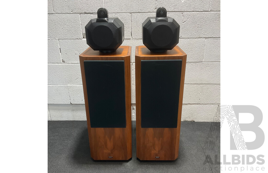 BOWERS & WILKINS (B&W) Series 80 Model 802 Floorstanding Speaker - Lot of 2