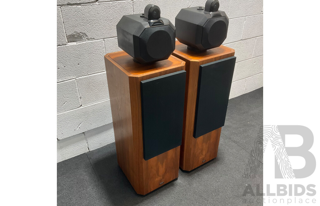 BOWERS & WILKINS (B&W) Series 80 Model 802 Floorstanding Speaker - Lot of 2