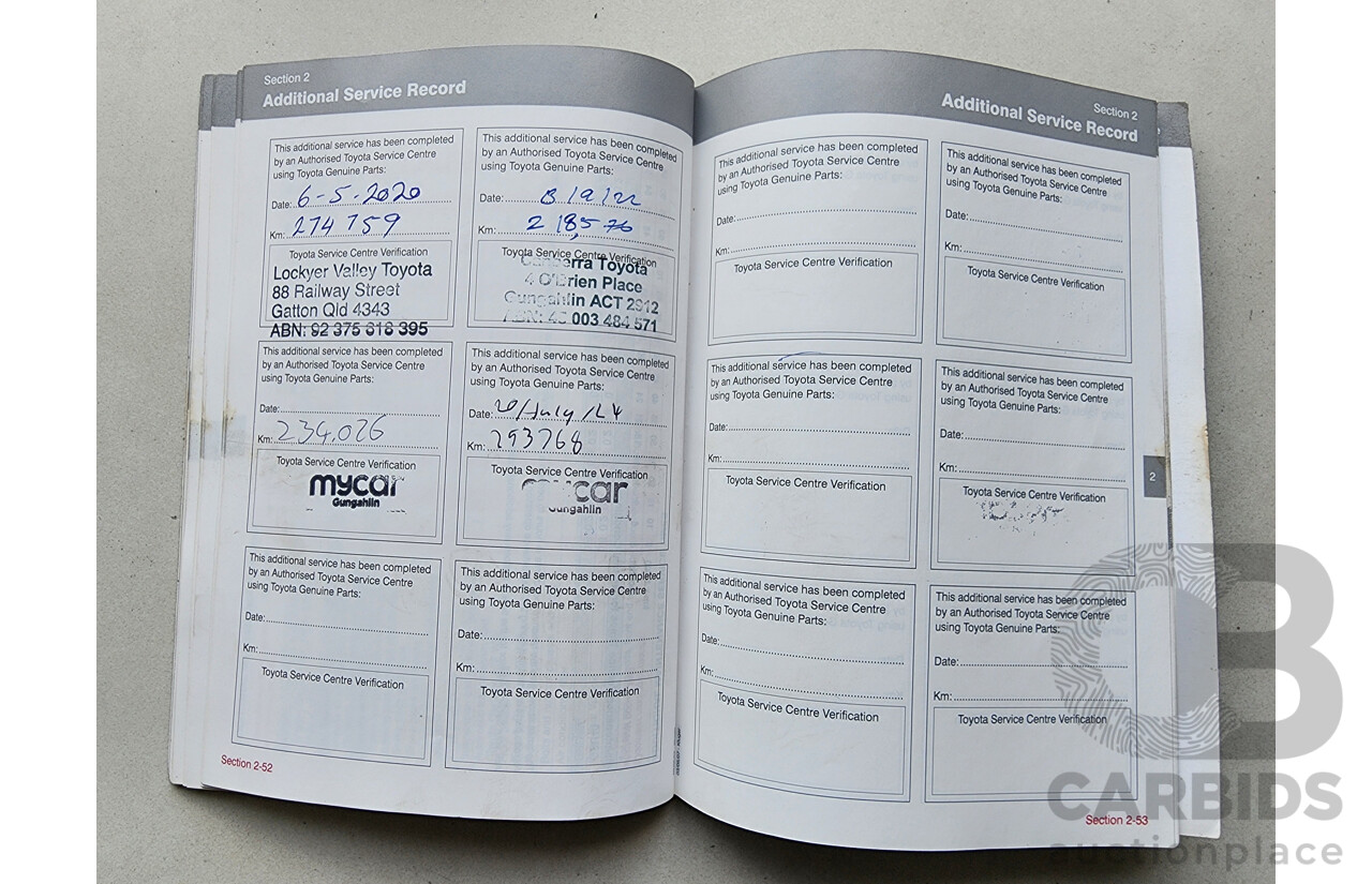 3/2008 Toyota Kluger Grande (4x4) GSU45R 4d Wagon Silver 3.5L