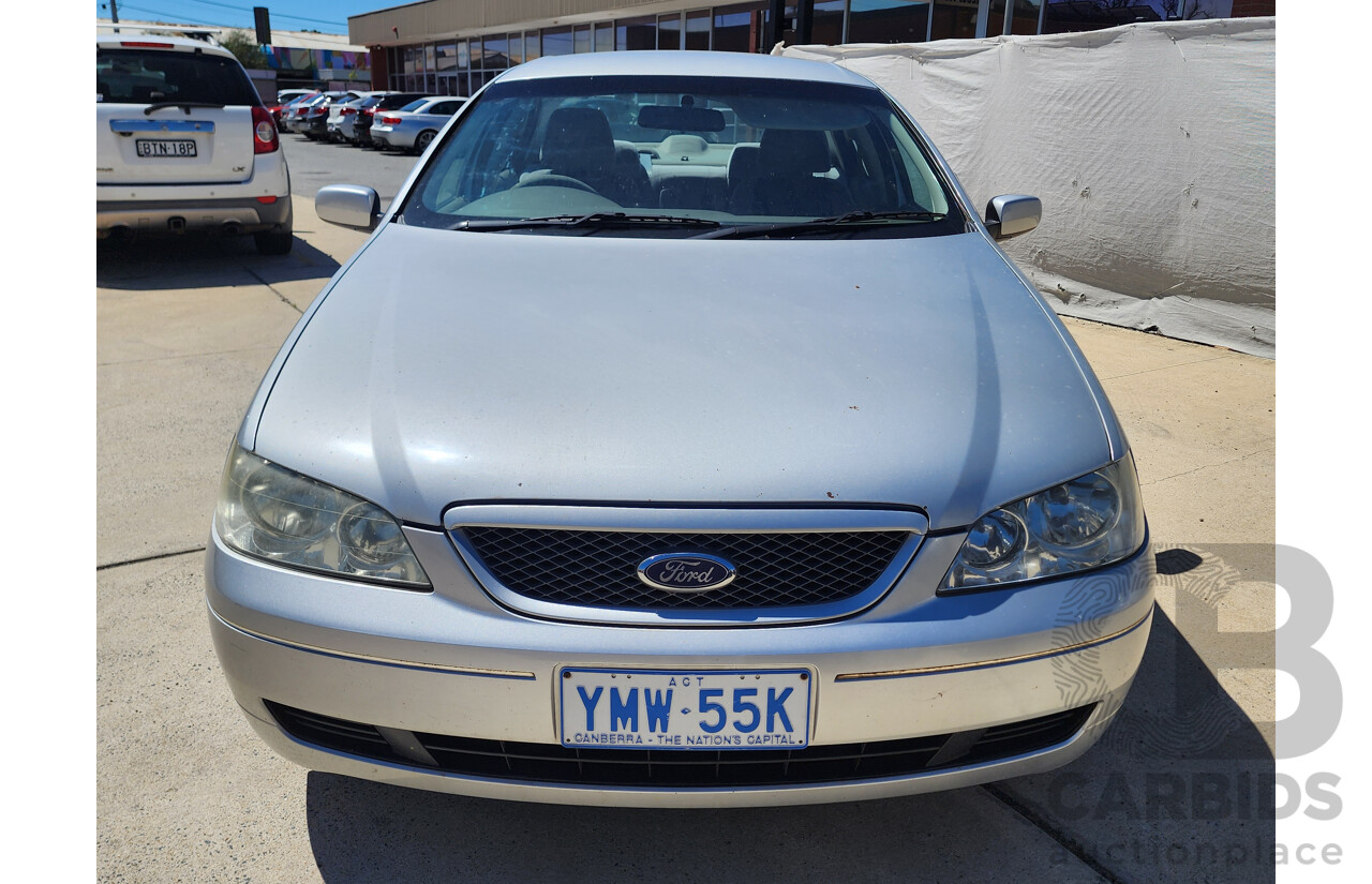 7/2004 Ford Falcon Futura BA 4d Sedan Silver 4.0L