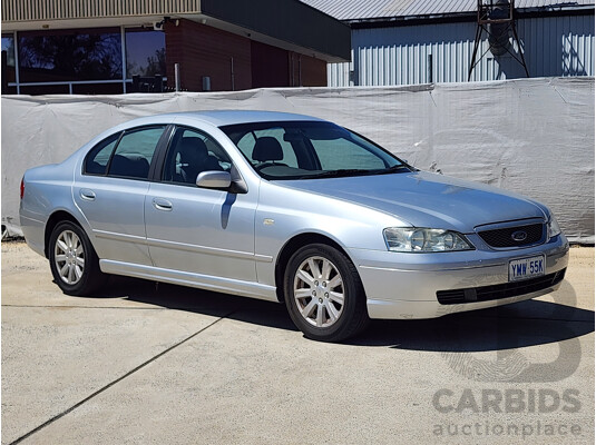 7/2004 Ford Falcon Futura BA 4d Sedan Silver 4.0L