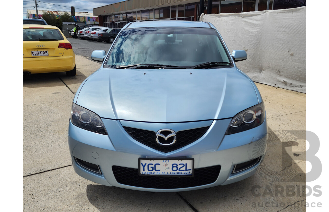 4/2008 Mazda Mazda3 NEO BK MY06 UPGRADE 4d Sedan Blue 2.0L