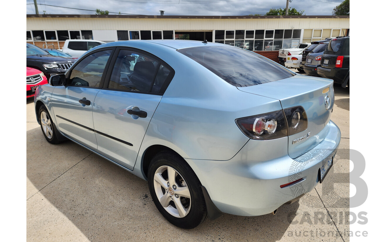 4/2008 Mazda Mazda3 NEO BK MY06 UPGRADE 4d Sedan Blue 2.0L