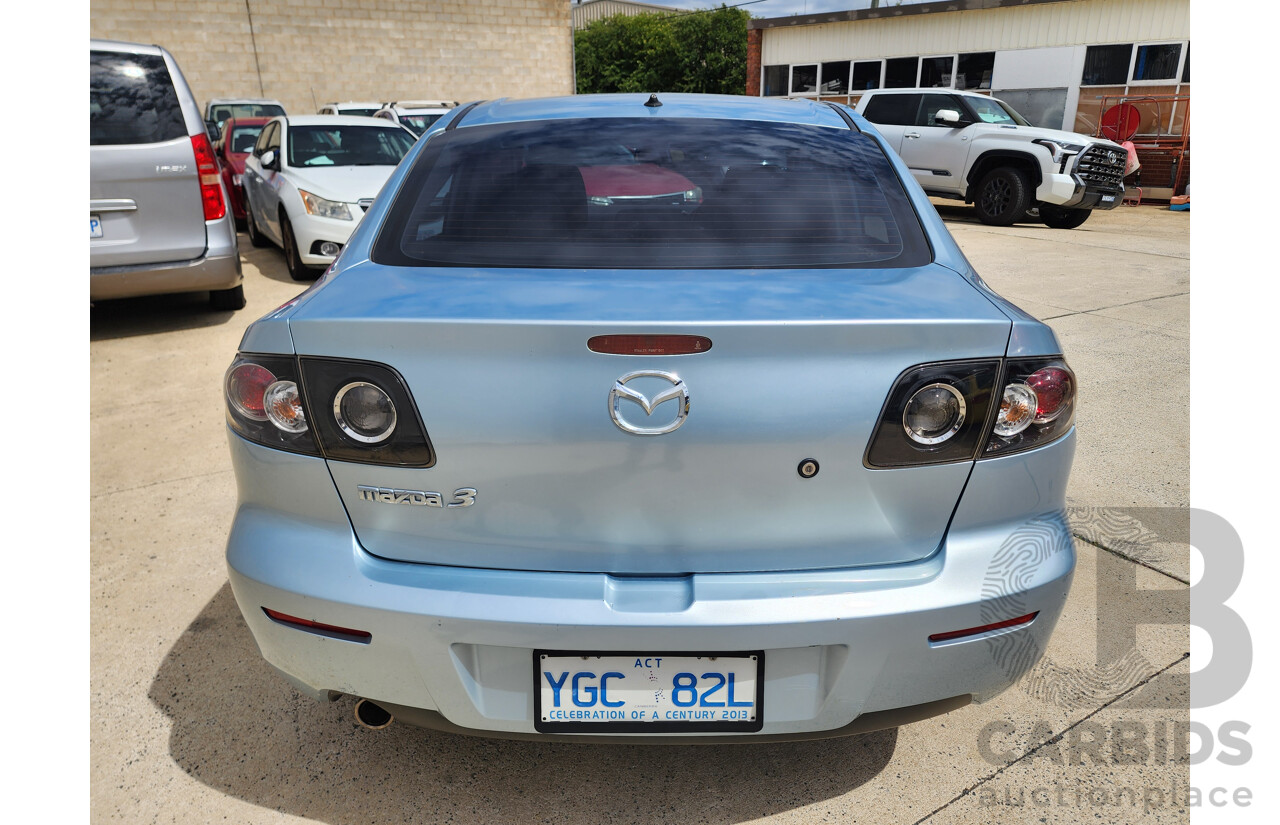 4/2008 Mazda Mazda3 NEO BK MY06 UPGRADE 4d Sedan Blue 2.0L