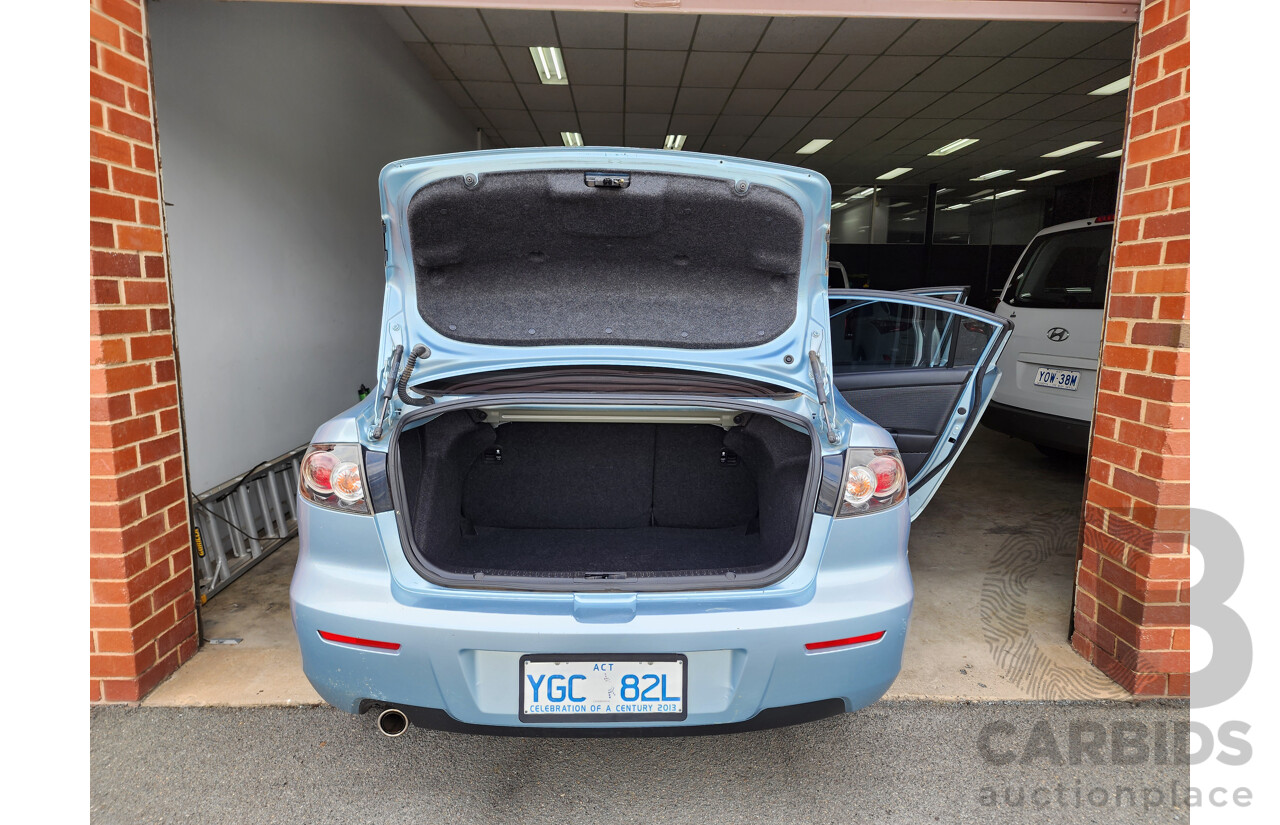 4/2008 Mazda Mazda3 NEO BK MY06 UPGRADE 4d Sedan Blue 2.0L