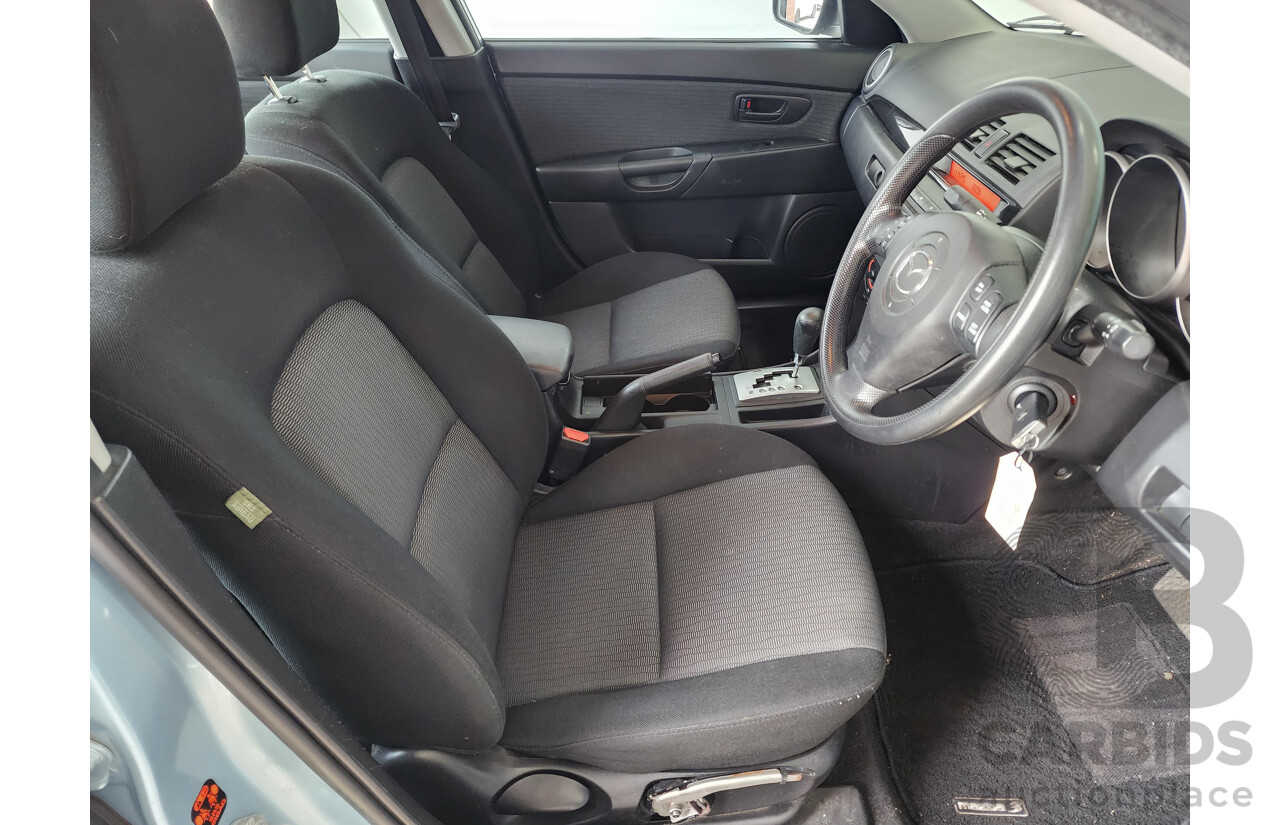 4/2008 Mazda Mazda3 NEO BK MY06 UPGRADE 4d Sedan Blue 2.0L