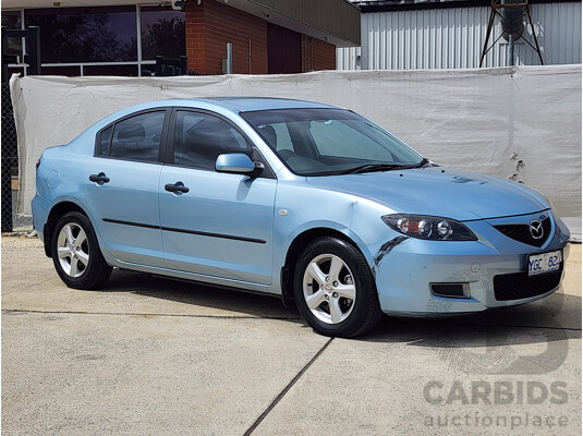 4/2008 Mazda Mazda3 NEO BK MY06 UPGRADE 4d Sedan Blue 2.0L