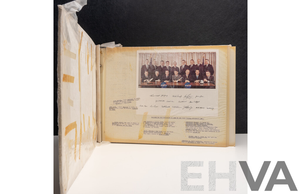Vintage Scrap Book Pertaining to the American Space Program