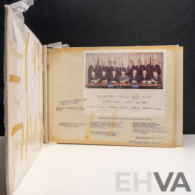 Vintage Scrap Book Pertaining to the American Space Program