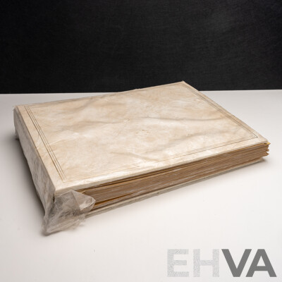 Vintage Scrap Book Pertaining to the American Space Program