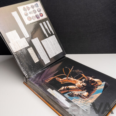 Vintage Scrap Book Pertaining to Space Exploration and the American Space Program