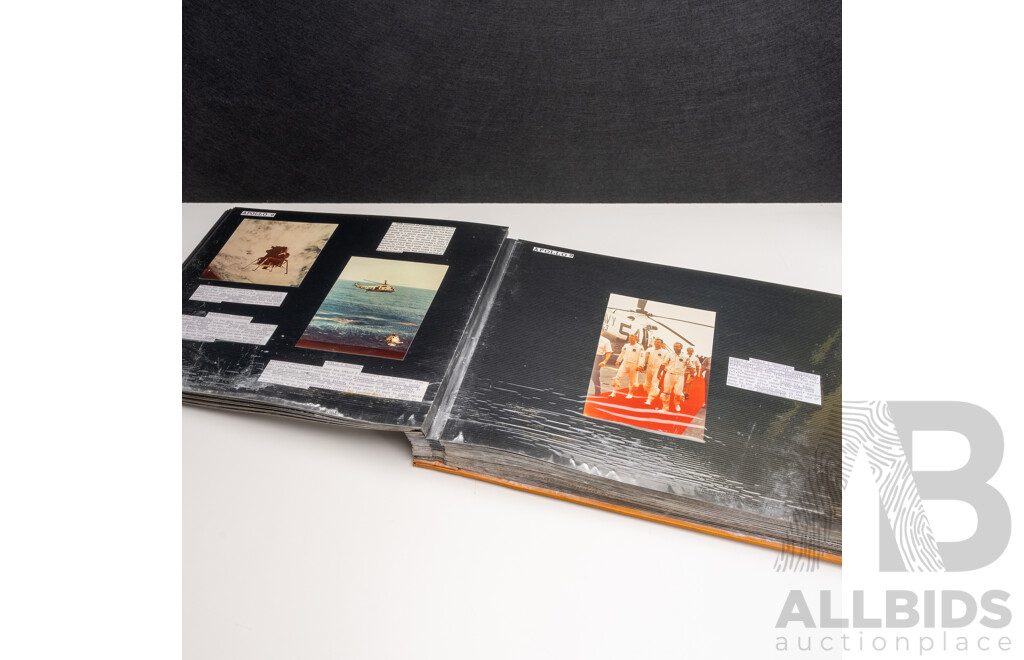 Vintage Scrap Book Pertaining to Space Exploration and the American Space Program