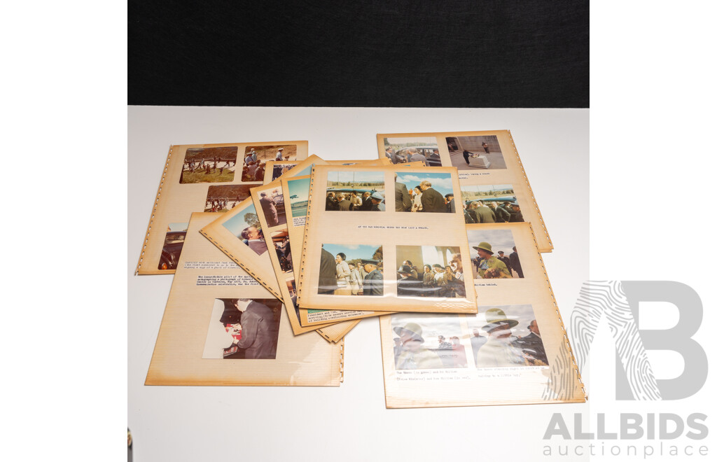 Unique Private Collection of Dignitary Photos in Canberra 1973-1976