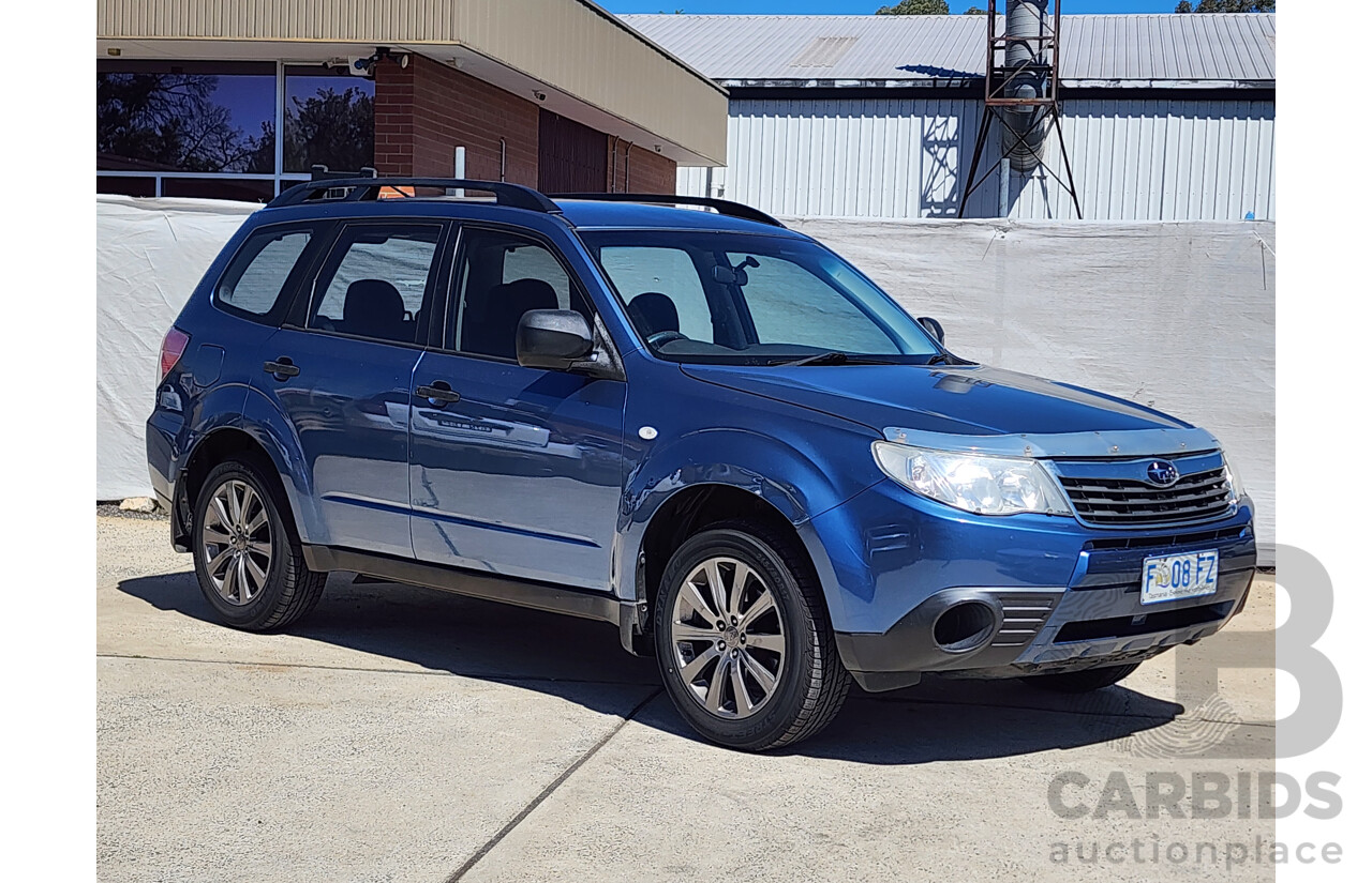 1/2009 Subaru Forester X MY09 4d Wagon Blue 2.5L