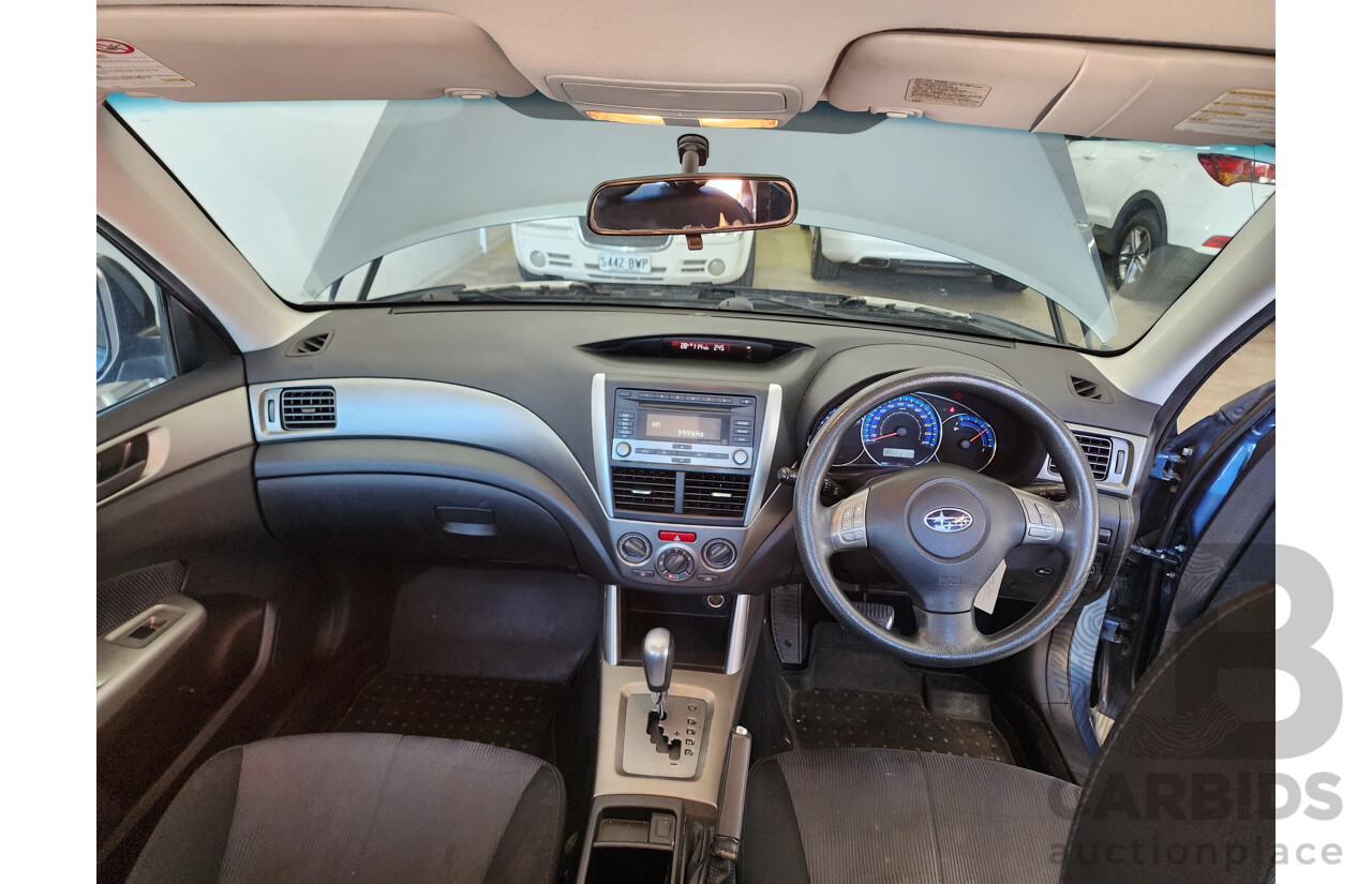 1/2009 Subaru Forester X MY09 4d Wagon Blue 2.5L