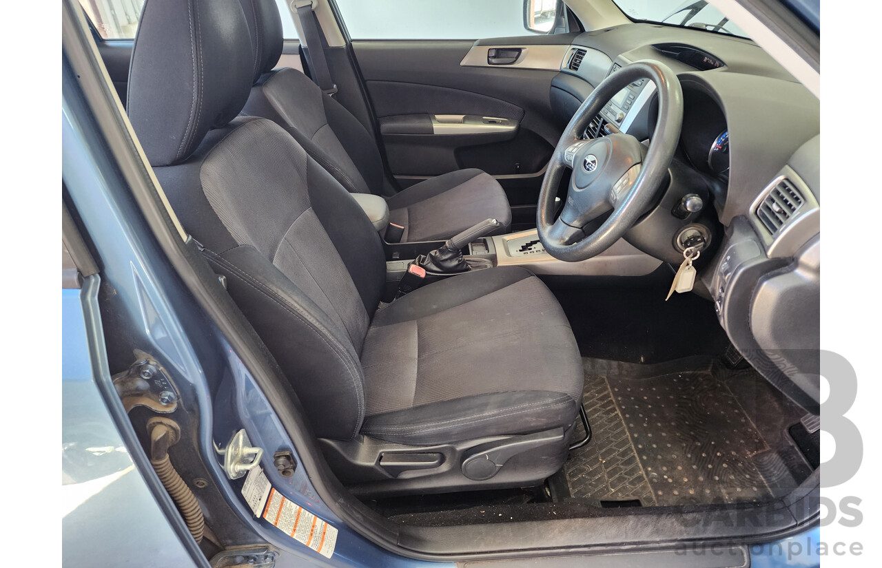 1/2009 Subaru Forester X MY09 4d Wagon Blue 2.5L