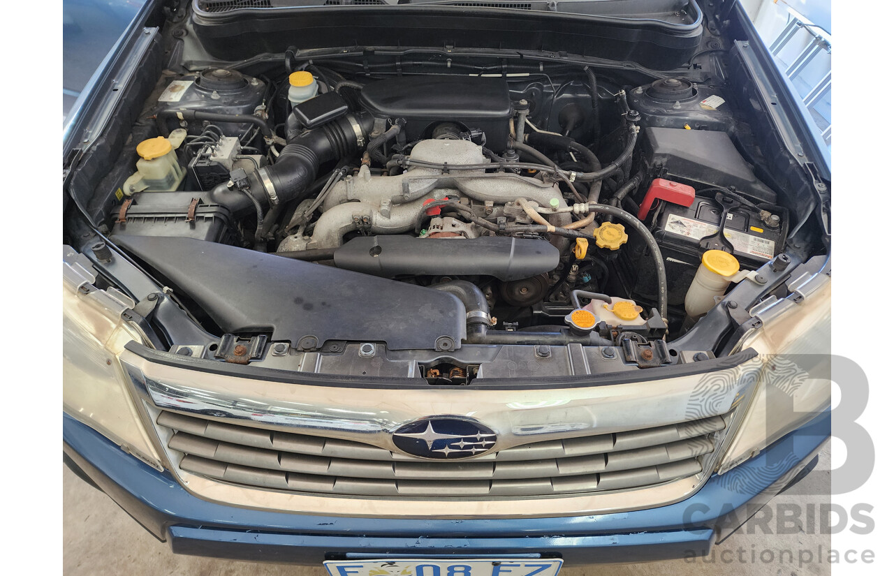 1/2009 Subaru Forester X MY09 4d Wagon Blue 2.5L