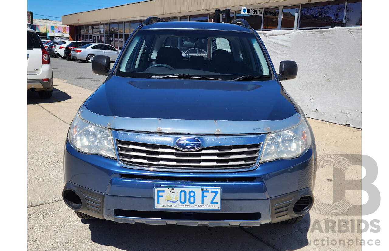 1/2009 Subaru Forester X MY09 4d Wagon Blue 2.5L