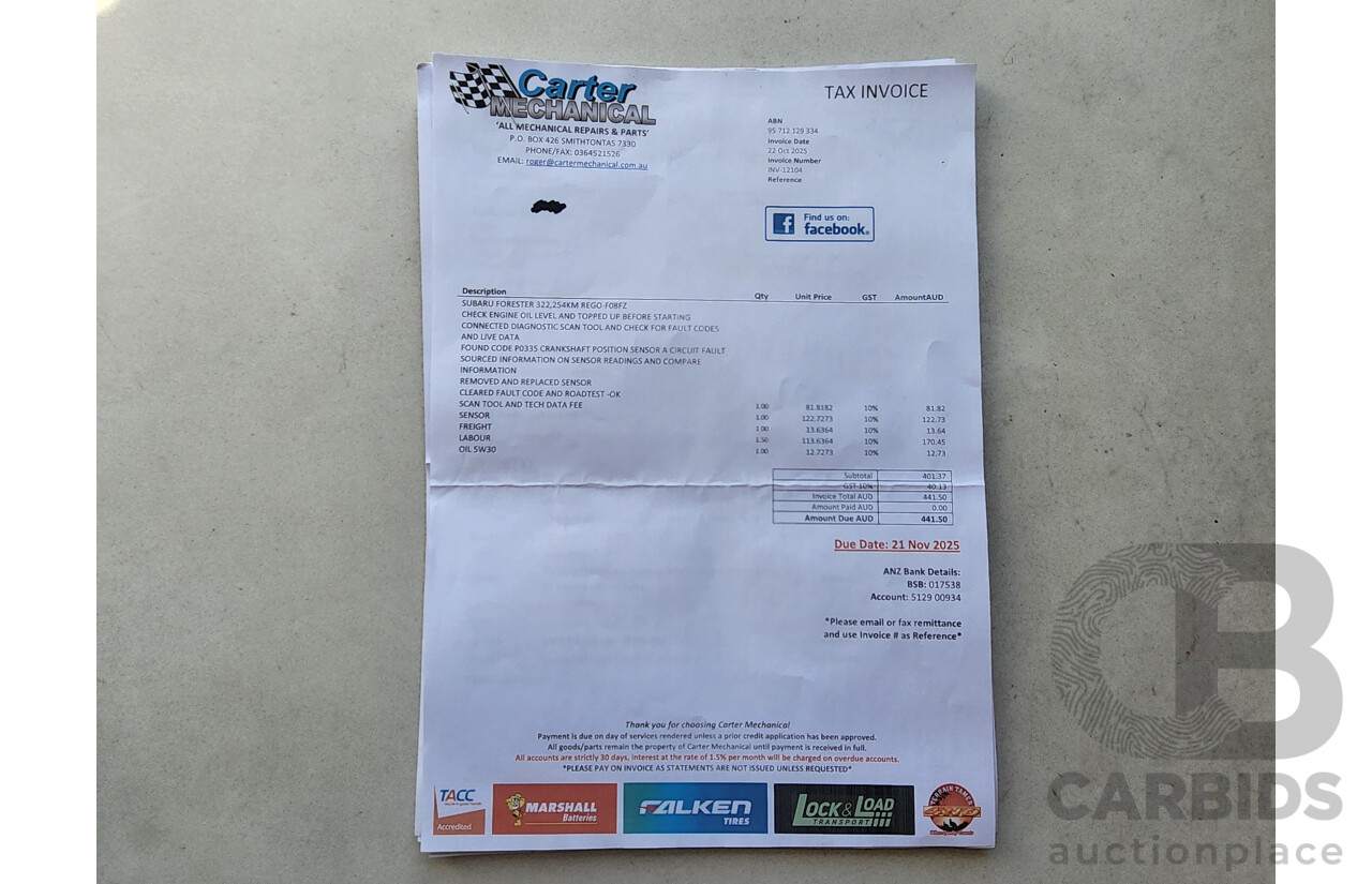 1/2009 Subaru Forester X MY09 4d Wagon Blue 2.5L