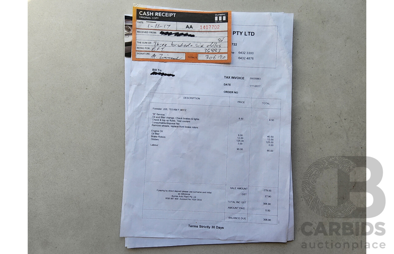 1/2009 Subaru Forester X MY09 4d Wagon Blue 2.5L