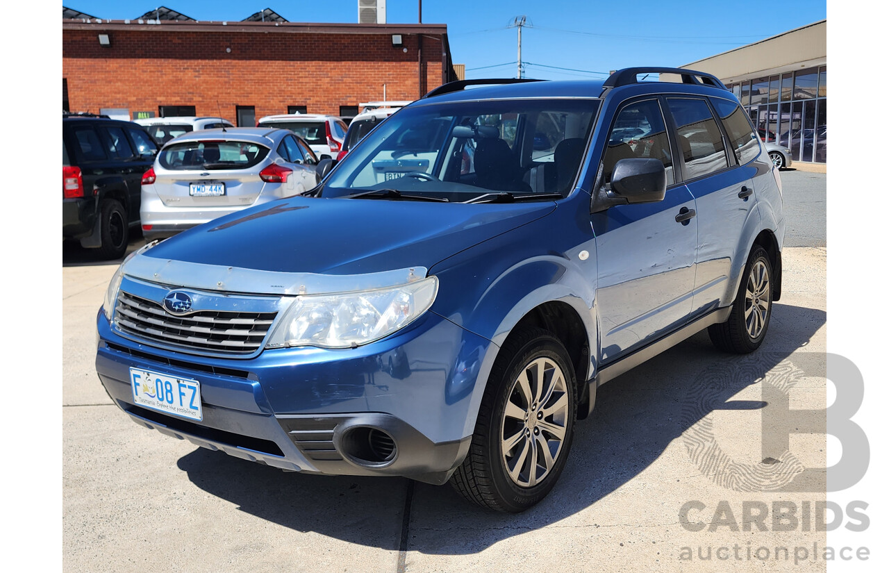 1/2009 Subaru Forester X MY09 4d Wagon Blue 2.5L