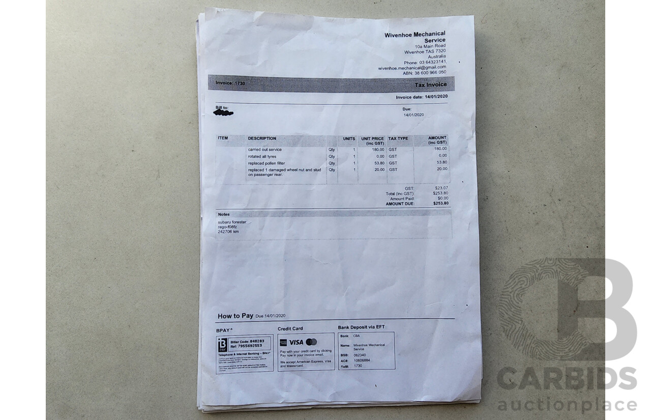 1/2009 Subaru Forester X MY09 4d Wagon Blue 2.5L