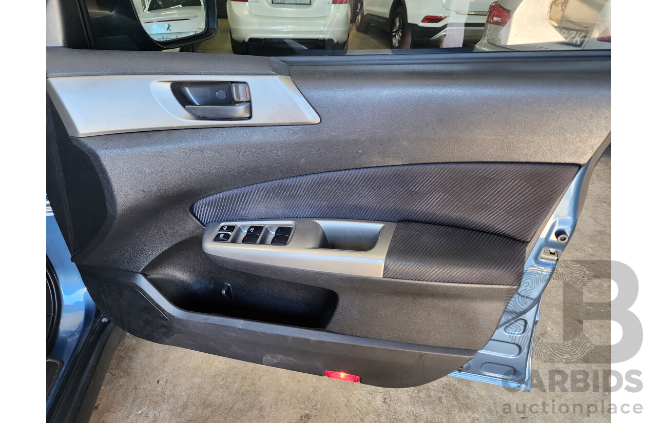 1/2009 Subaru Forester X MY09 4d Wagon Blue 2.5L